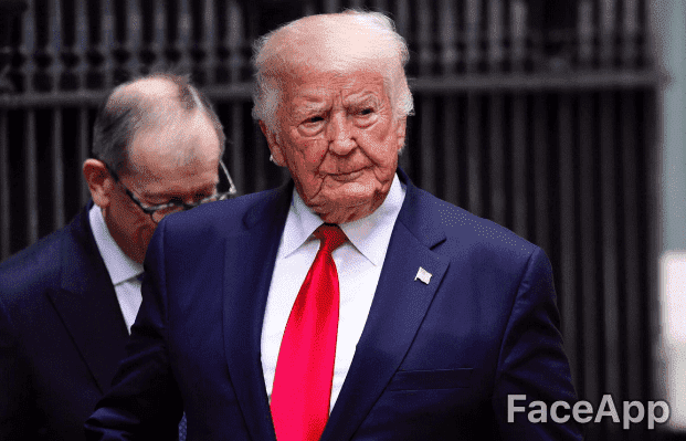 Donald Trump | Quelle: Getty Images / FaceApp