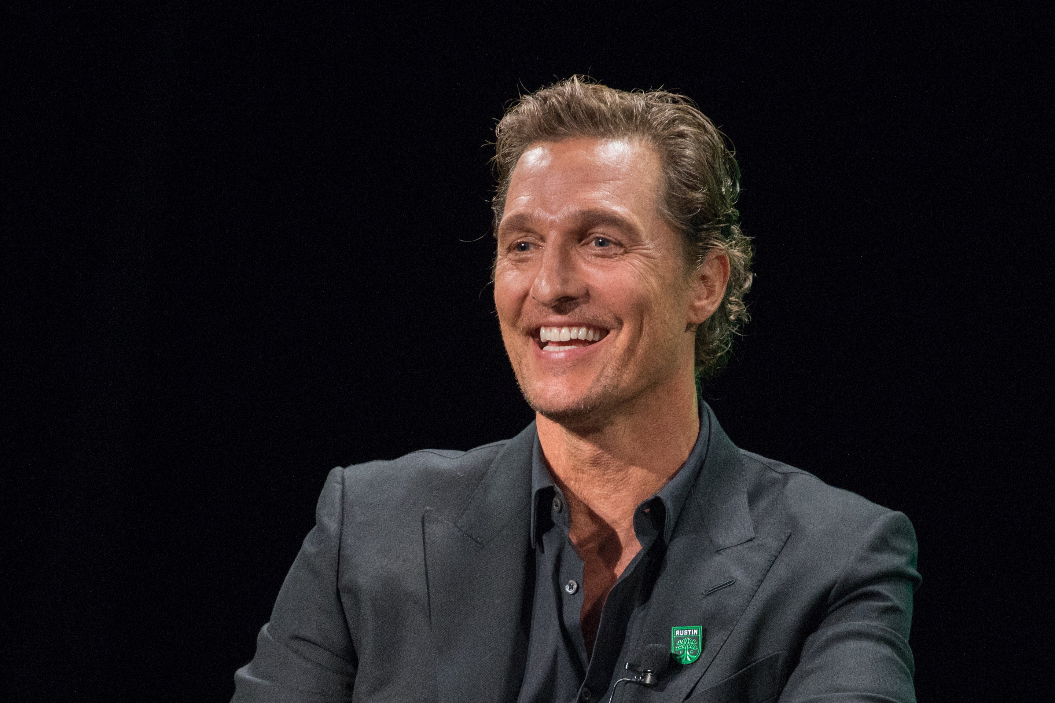 Matthew McConaughey, Academy Award-winning actor attends the Austin FC Major League Soccer club announcement of four new investors including himself as the 'Minister of Culture' at 3TEN ACL Live on August 23, 2019 in Austin, Texas.| Source: Getty Images