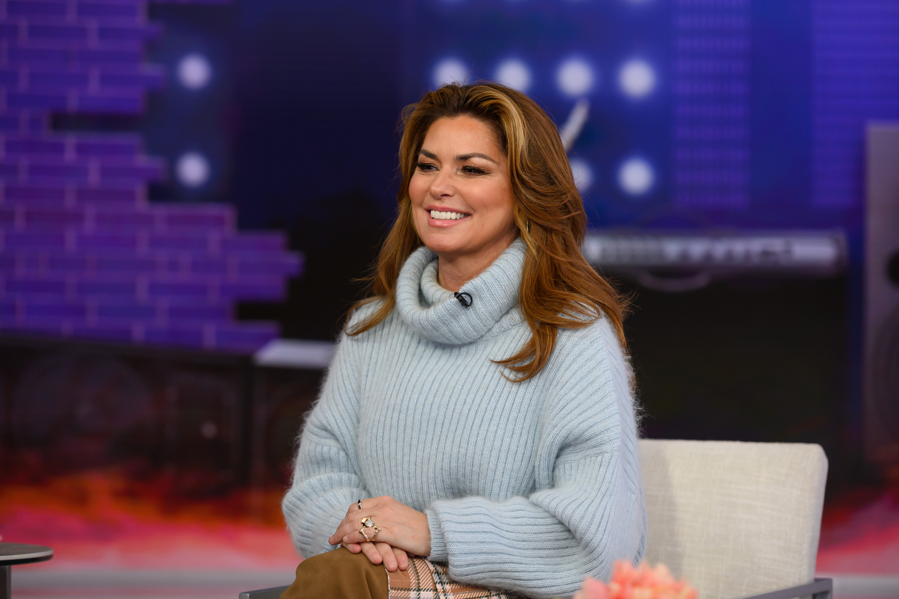 Shania Twain on "TODAY," on Tuesday, November 13, 2018. | Source: Getty Images