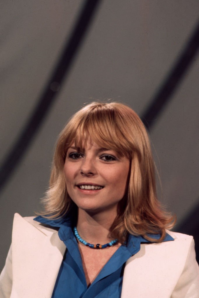 French singer France Gall on stage, around 1970, France.  Photo: Getty Images