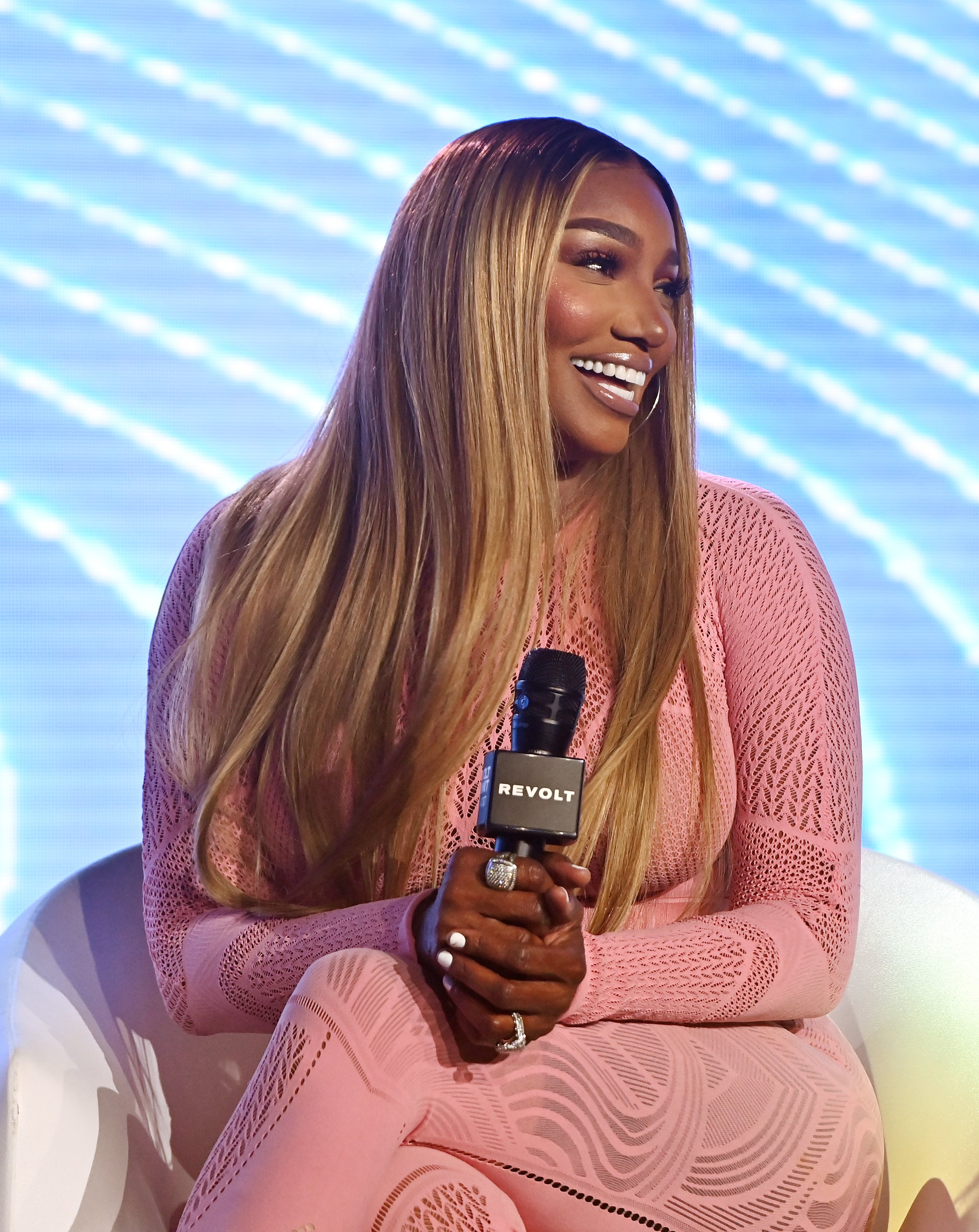 Television personality NeNe Leakes speaks onstage during the 2022 Revolt Summit at 787 Windsor on September 24, 2022, in Atlanta, Georgia. | Source: Getty Images