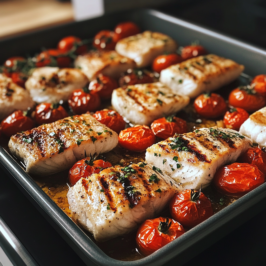 A tray of grilled fish | Source: Midjourney