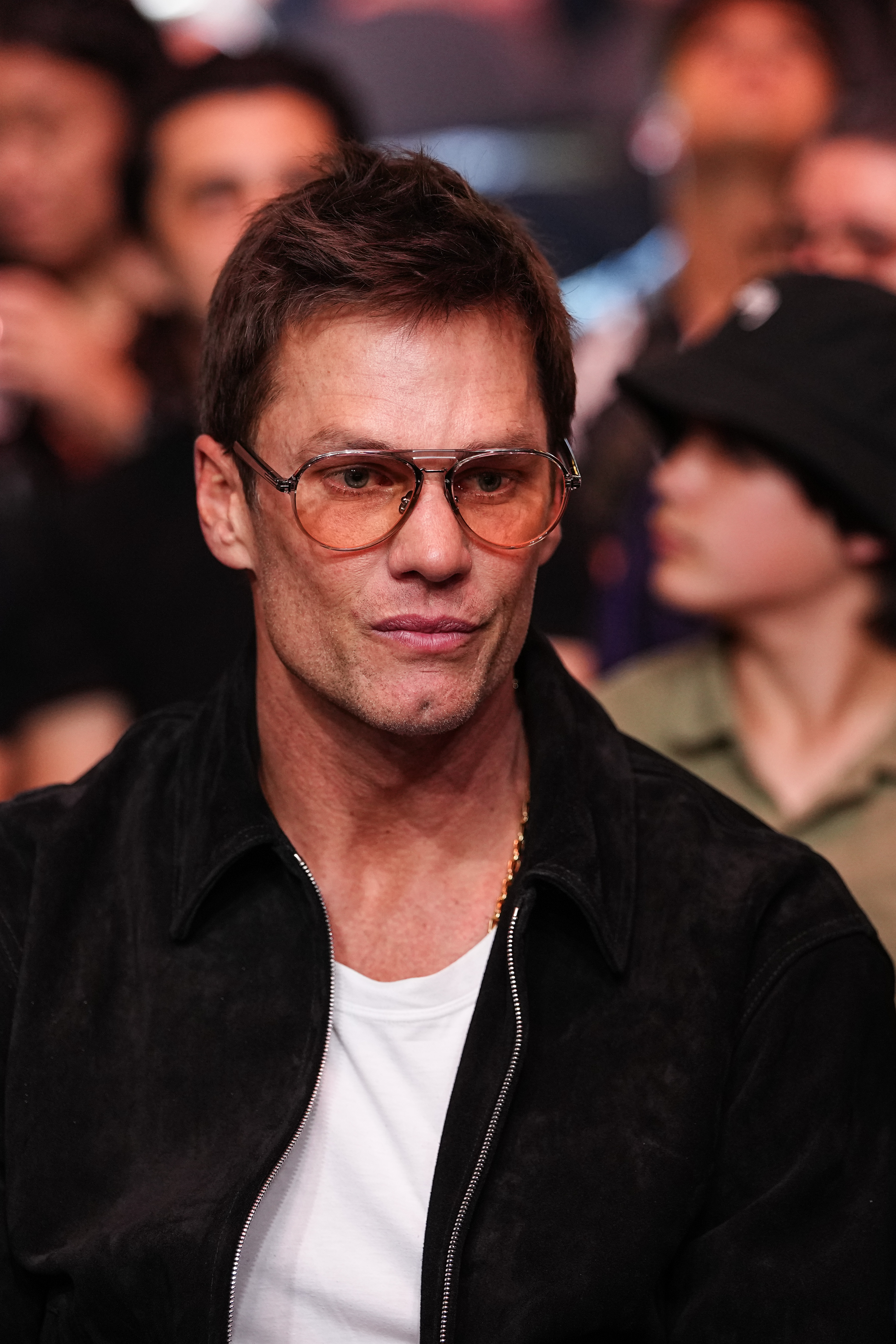 Tom Brady attends UFC 326 at T-Mobile Arena on March 7, 2026, in Las Vegas, Nevada | Source: Getty Images