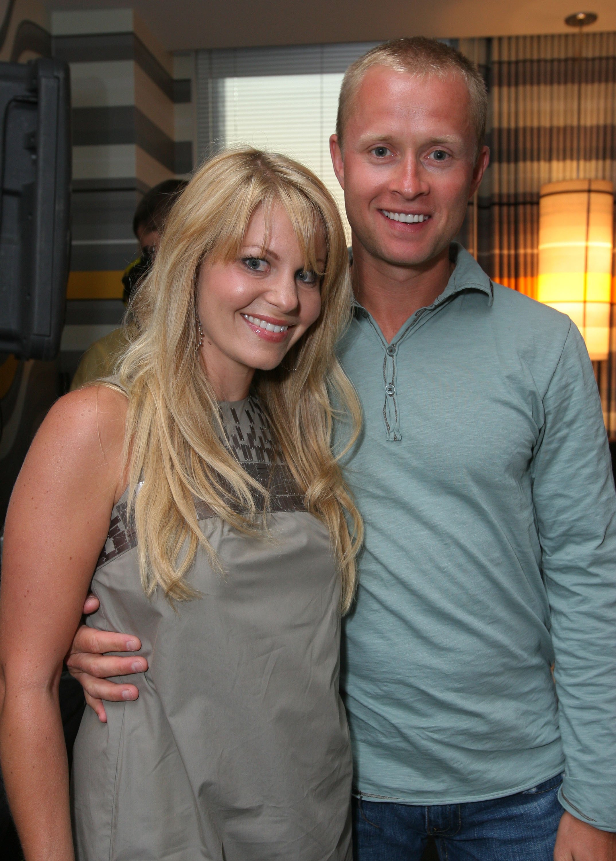 Candace Cameron Bure and Husband Valeri Bure at The ESPN The Magazine ESPY Style Studio held at The Standard Hotel on July 15, 2008 in Los Angeles, California. | Source: Alexandra Wyman/Getty Images