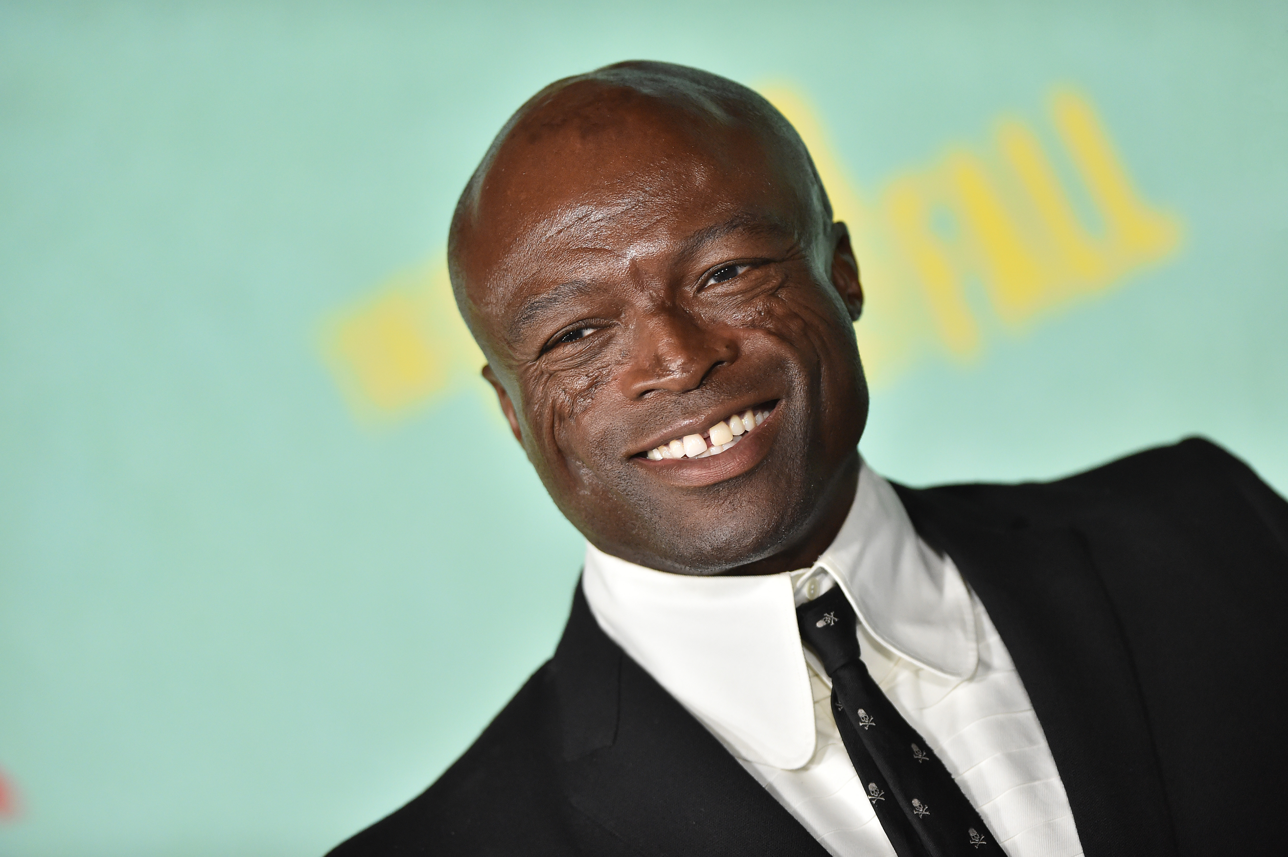 Seal at the premiere of "The Harder They Fall" on October 13, 2021, in Los Angeles, California. | Source: Getty Images