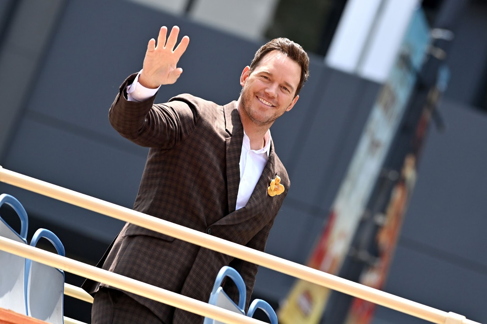 Chris Pratt at the world premiere of "The Garfield Movie" in Hollywood, California on May 19, 2024. | Source: Getty Images