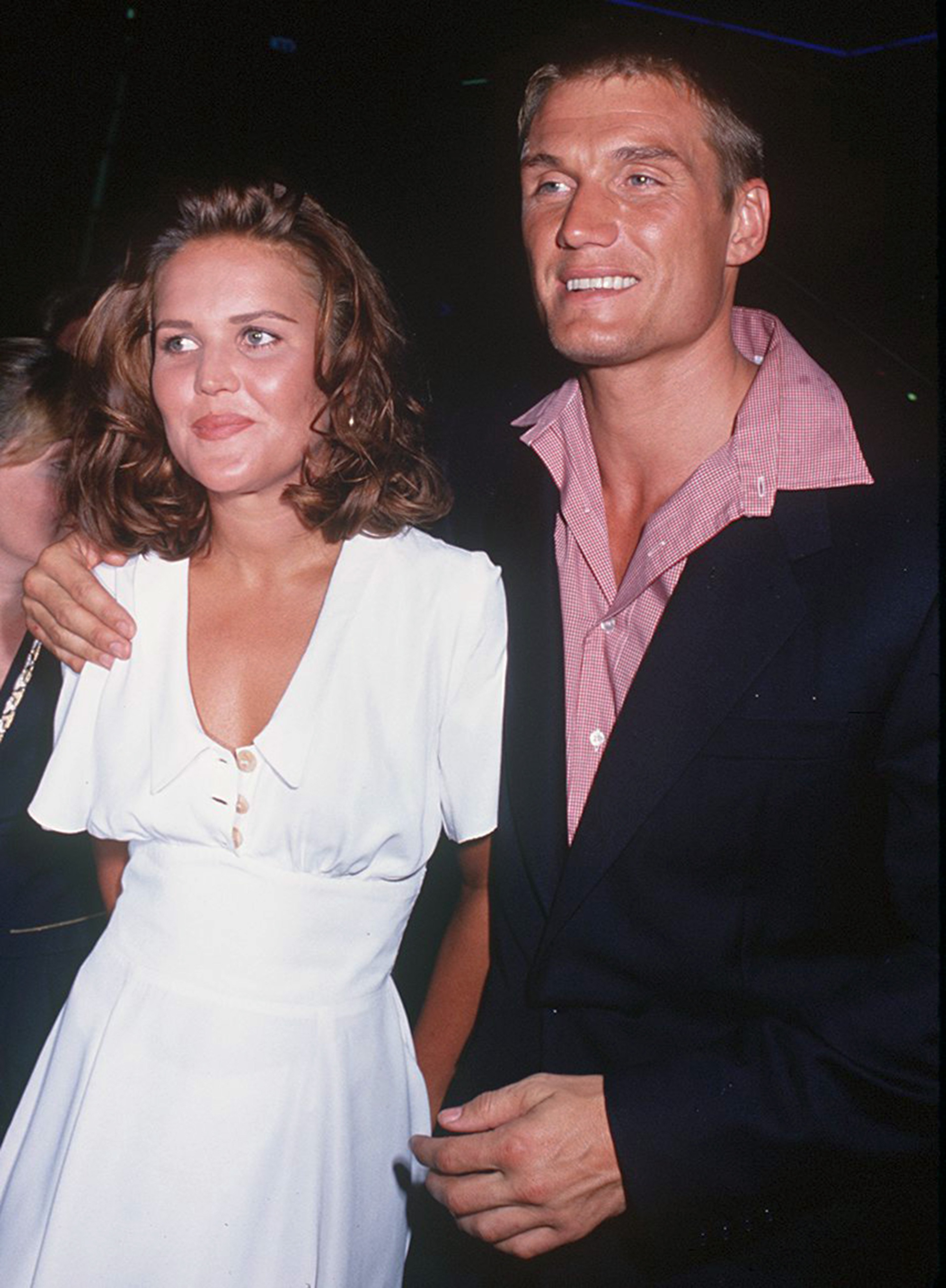 Dolph Lundgren and Anette Qviberg circa 1993 | Source: Getty Images