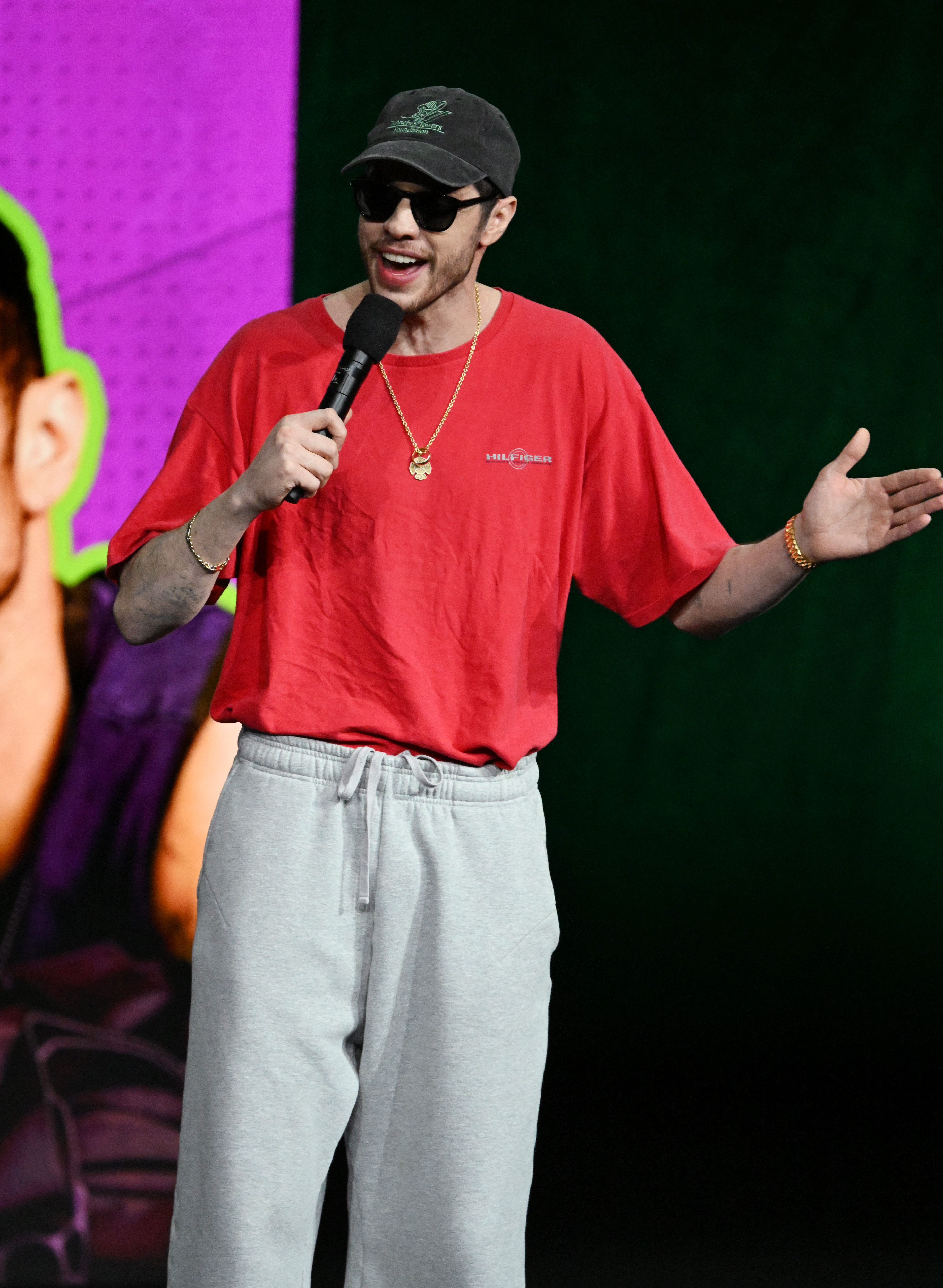 Pete Davidson pictured at The Colosseum at Caesars Palace on April 15, 2026 in Las Vegas, Nevada | Source: Getty Images