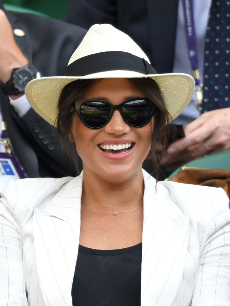 Meghan, Duchess of Sussex attends day four of the Wimbledon Tennis Championships at All England Lawn Tennis and Croquet Club | Photo: Getty Images