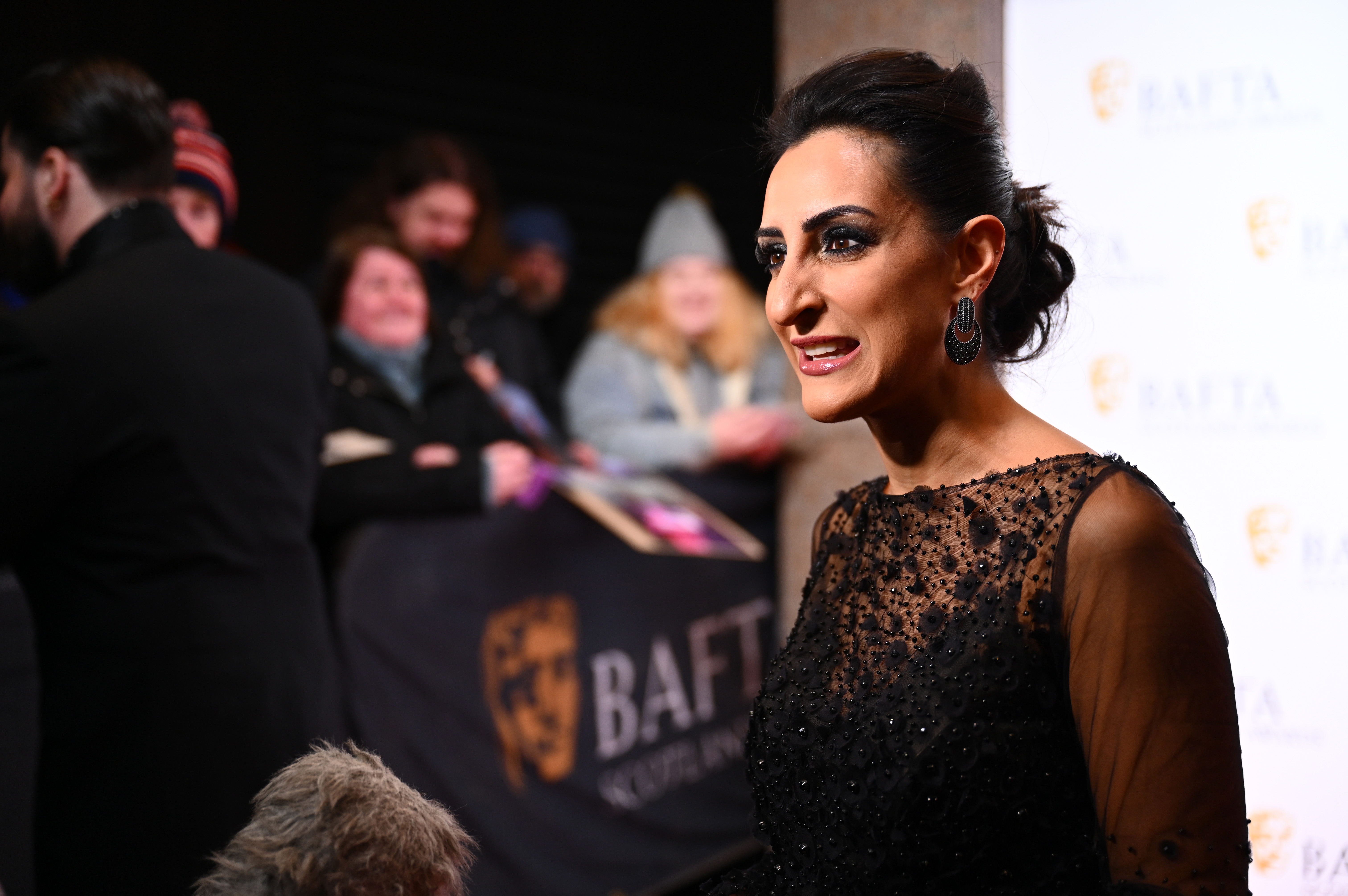 Dr Punam Krishan attends the 2024 BAFTA Scotland Awards held at DoubleTree by Hilton Glasgow Central on 17  November 2024 in Glasgow, Scotland. | Source: Getty Images