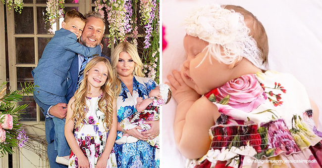 Jessica Simpson Shares Youngest Daughter's Easter Photos and It's Cuteness Overload 