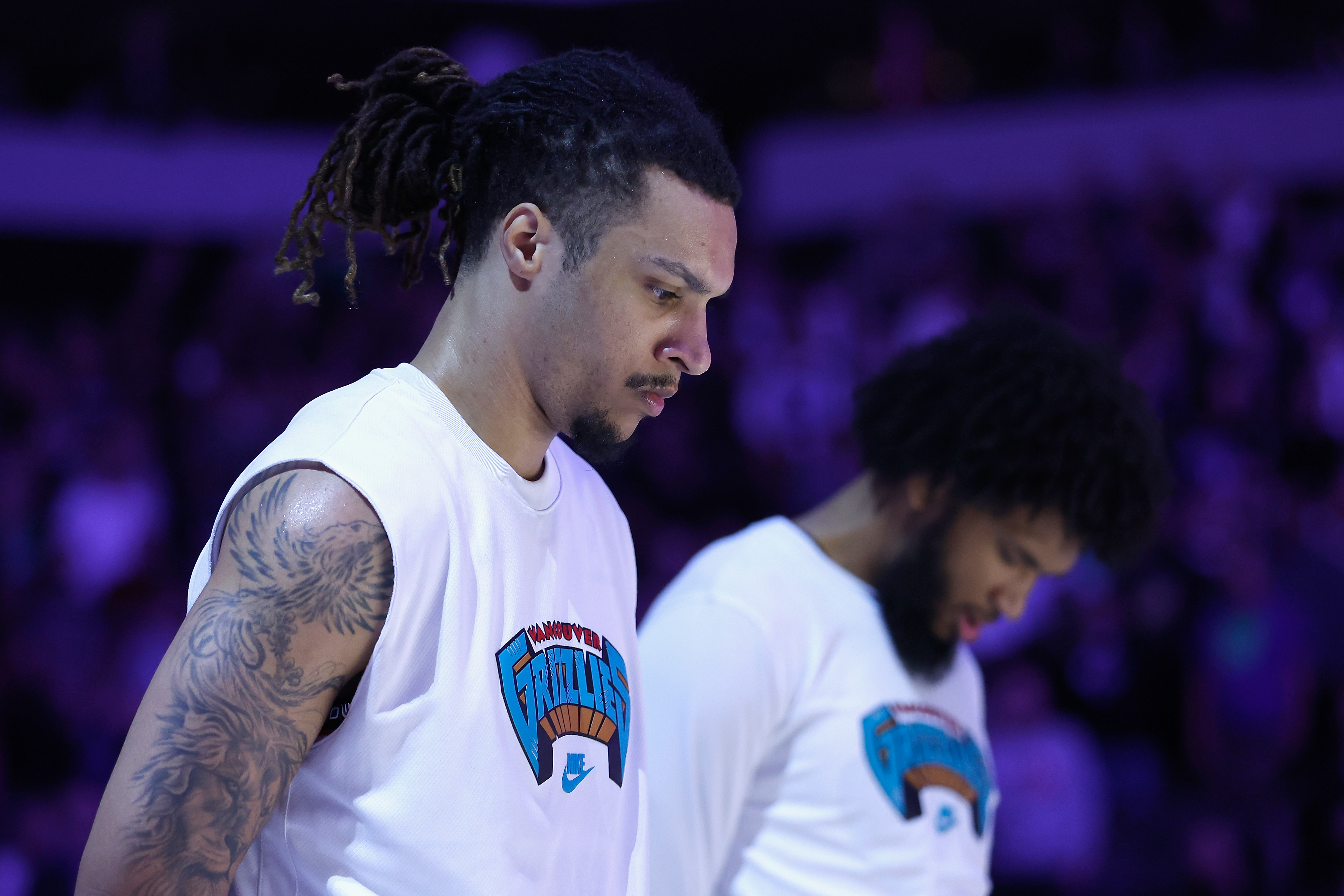 Brandon Clarke on March 17, 2025 | Source: Getty Images