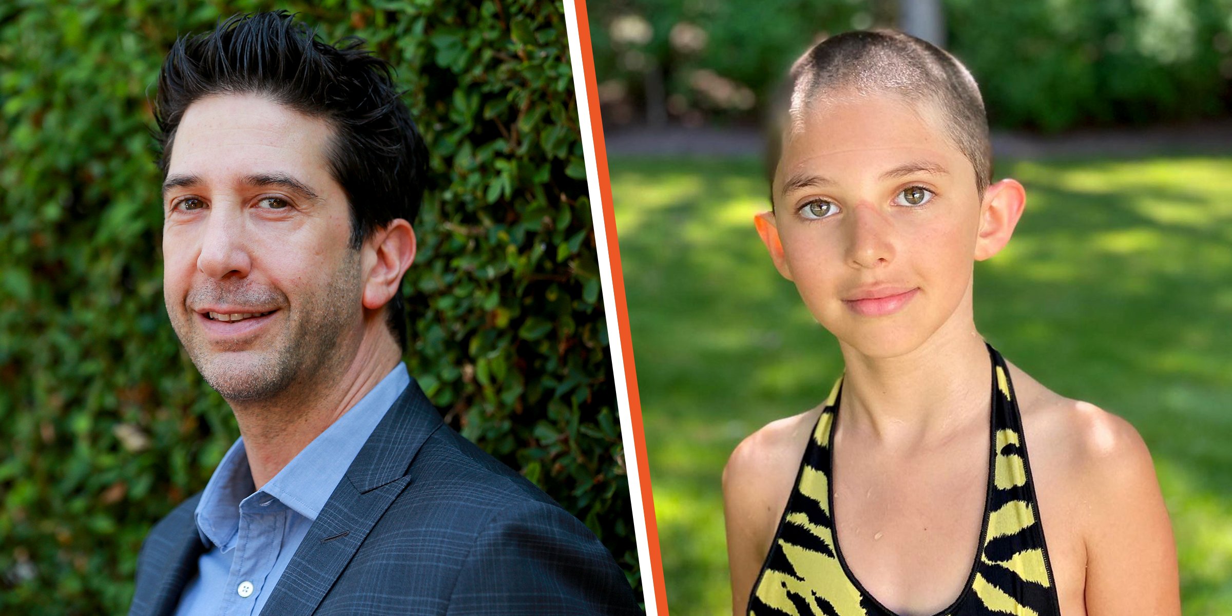 David Schwimmer and Cleo Buckman Schwimmer | Source: Getty Images and instagram.com/zoebuckman