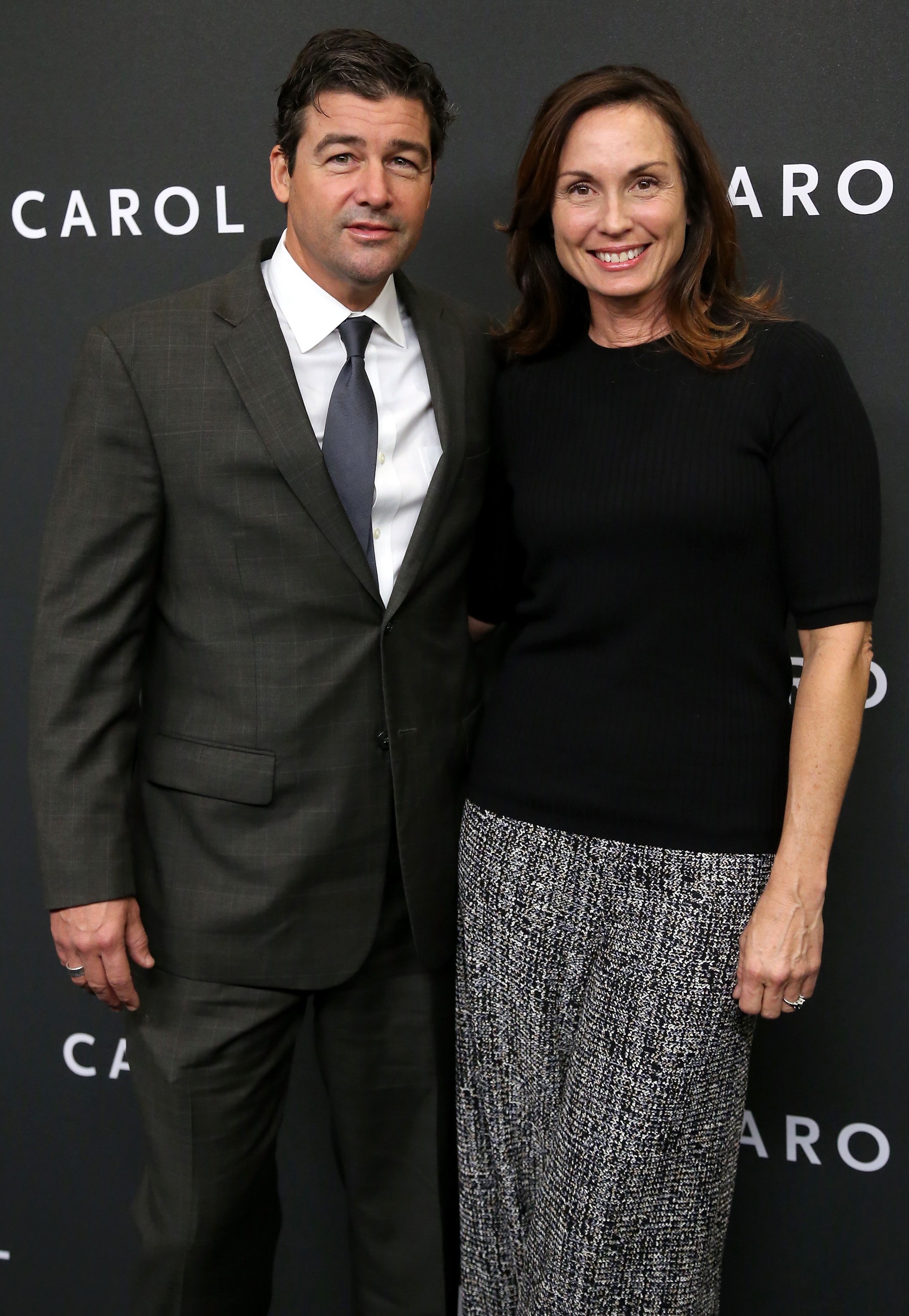 Kyle Chandler and Kathryn Chandler at the New York premiere of "Carol" on November 16, 2015, in New York City. | Source: Getty Images