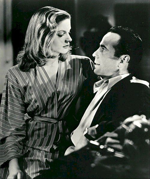 Lauren Bacall and Humphrey Bogart | Wikimedia Commons/ Public Domain