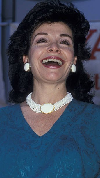 Actress Annette Funicello attends the press conference for 'Back To The Beach' on July 28, 1987 at the World Trade Center in New York City | Source: Getty Images
