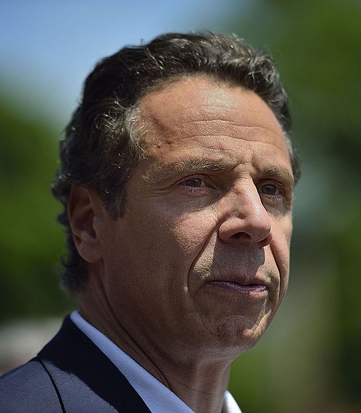Governor Andrew Cuomo delivers remarks at the start of the Little Neck Douglaston Memorial Day Parade on Monday, May 26, 2014. | Source: Getty Images