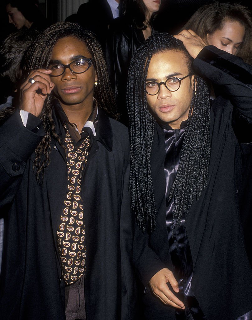 Rob Pilatus and Fab Morvan of Milli Vanilli attend Arista Records Pre-Grammy Awards Party on February 20, 1990 at the Beverly Hills Hotel in Beverly Hills, California | Photo:GettyImages