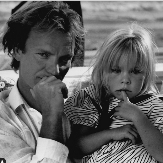 Sting and Mickey Sumner | Source: Instagram/theofficialsting/