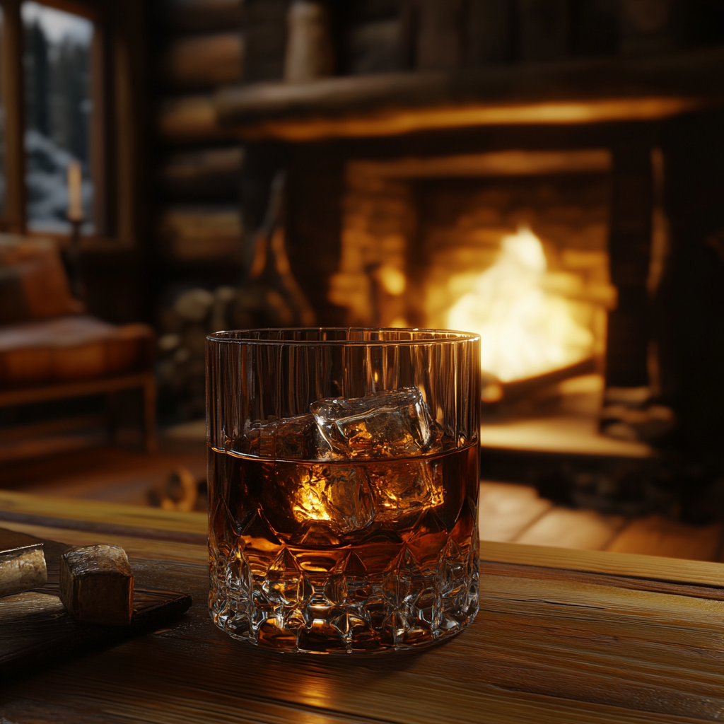 A glass of whiskey | Source: Midjourney