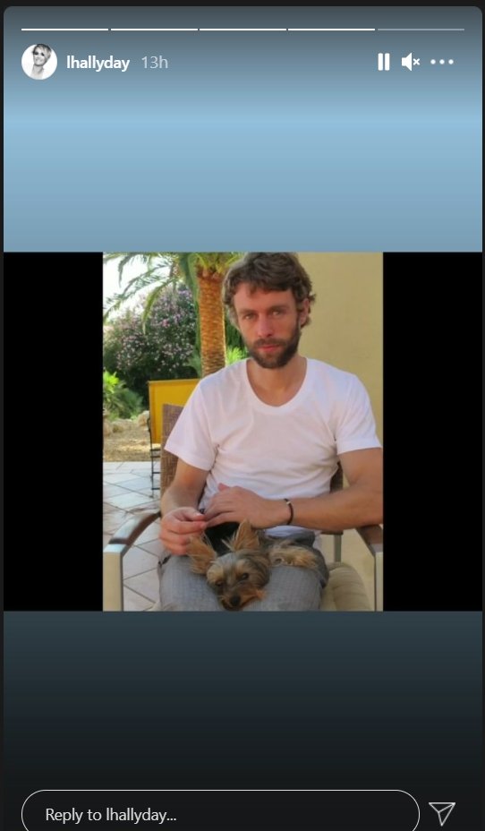 Capture d'écran de la story Instagram de Laeticia Hallyday | Photo : Instagram/lhallyday/