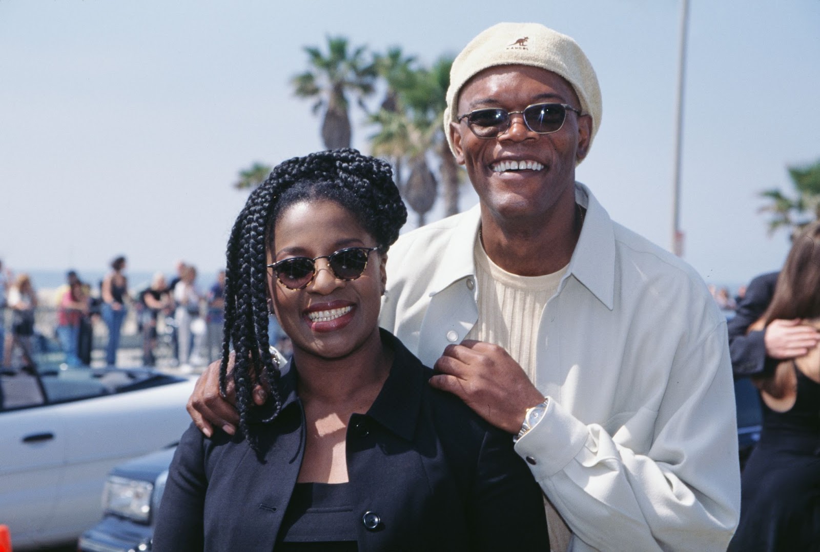 LaTanya Richardson and Samuel L. Jackson at the 12th Annual IFP/West Independent Spirit Awards in Santa Monica, California, in 1997. | Source: Getty Images