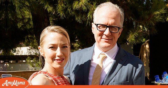 Carrie Coon and her husband, Tracy Letts, attending the FIJI Water at Newport Beach Film Festival Fall Honors and Variety's 10 Actors to watch, 2019, Newport Beach, California.