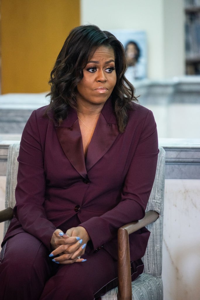 Michelle Obama joins a book group as she speaks about her book "Becoming" at the Tacoma Public Library on March 24, 2019, in Tacoma, Washington | Source: Jim Bennett/Getty Images