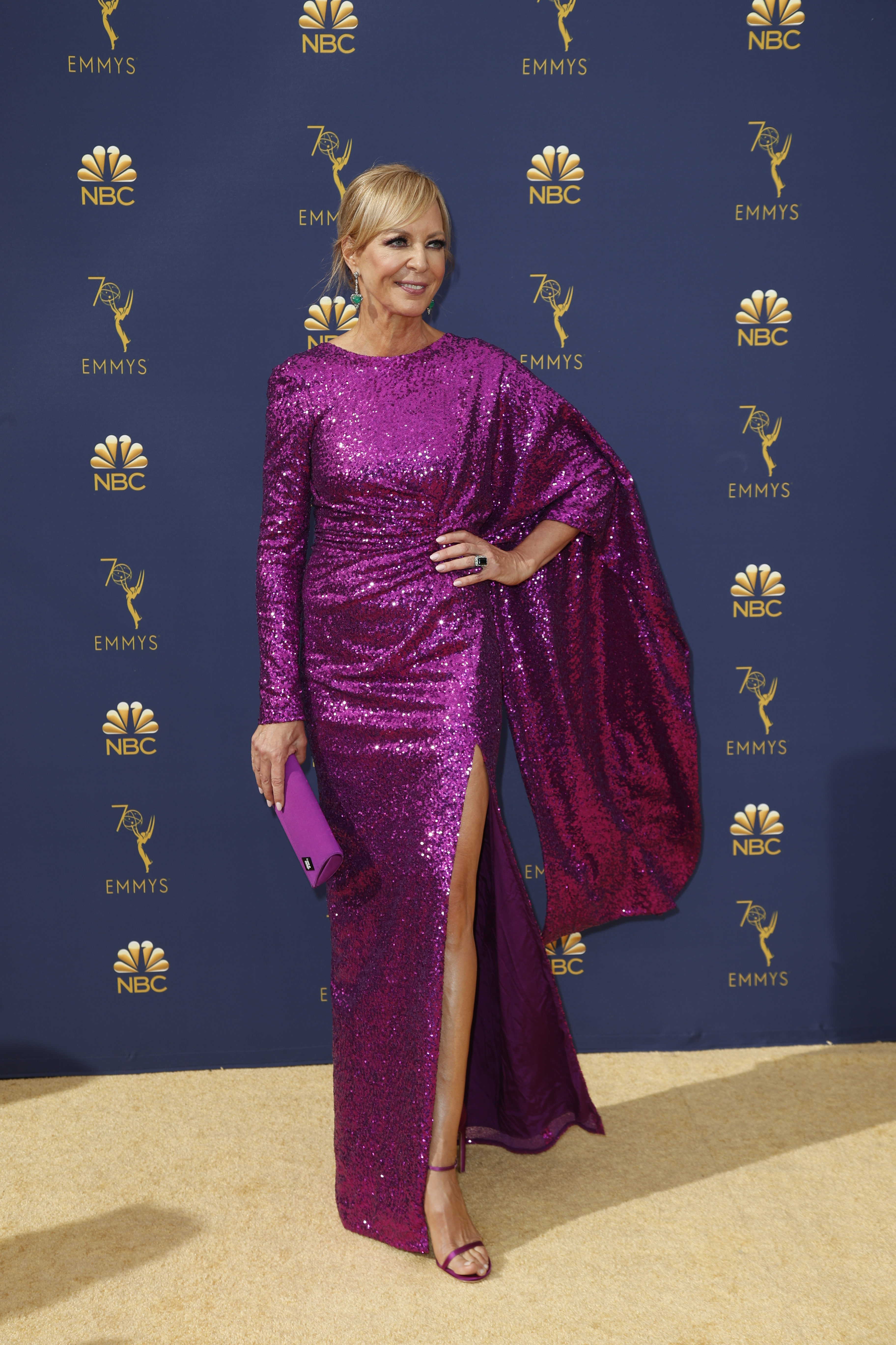 Allison Janney at the 70th Primetime Emmy Awards on September 17, 2018, in Los Angeles, California. | Source: Getty Images