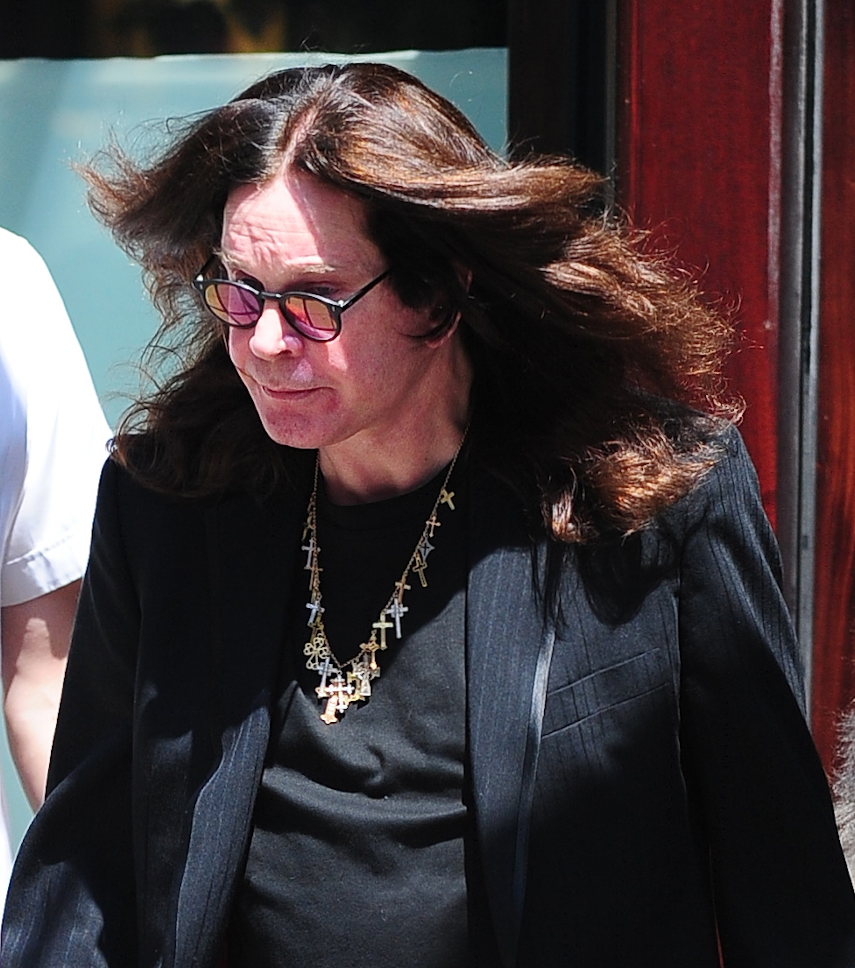 Ozzy Osbourne spotted on August 6, 2013, in New York. | Source: Getty Images