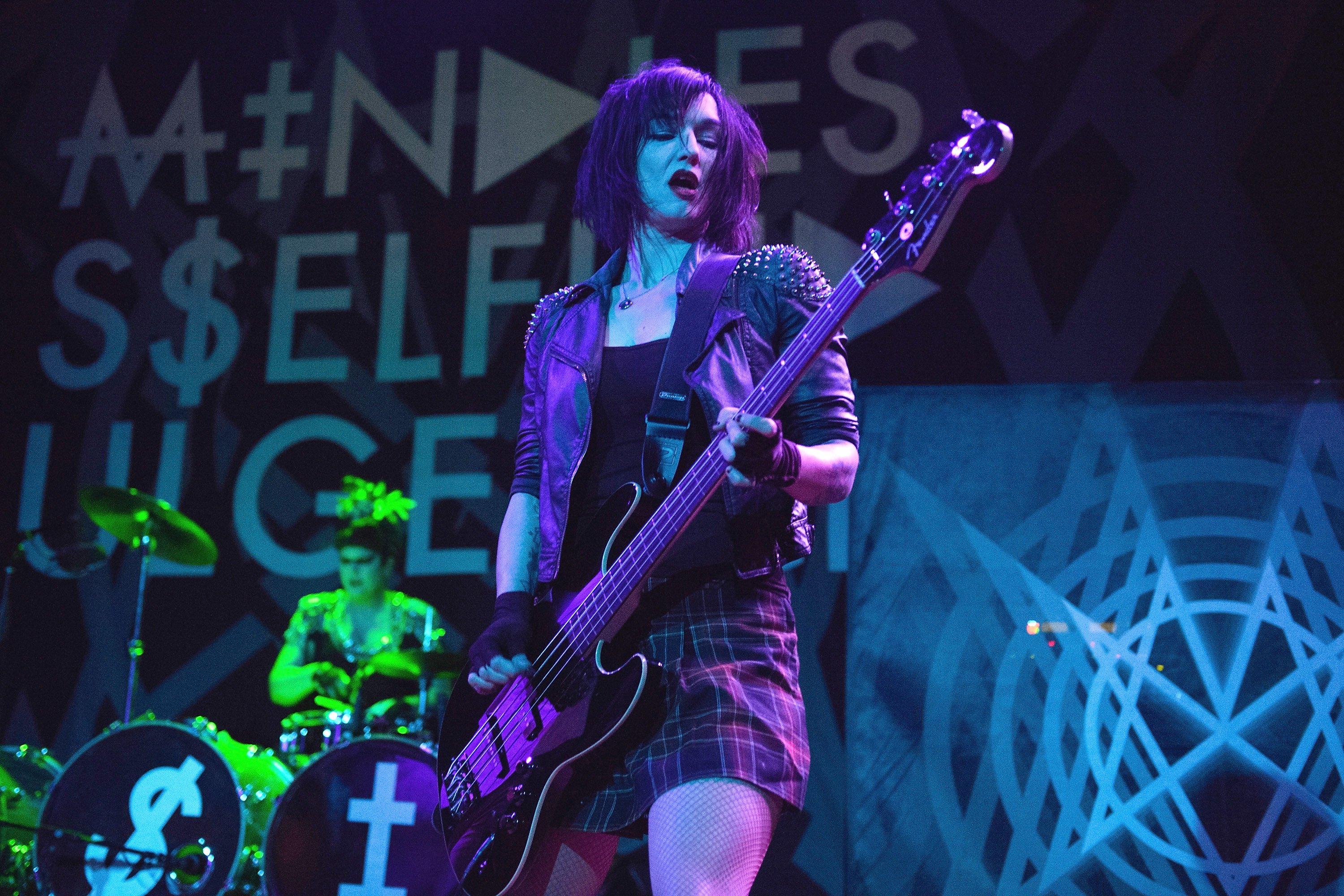 Lyn-Z of Mindless Self Indulgence at the House Of Blues Chicago in 2014, in Chicago. | Source: Getty Images