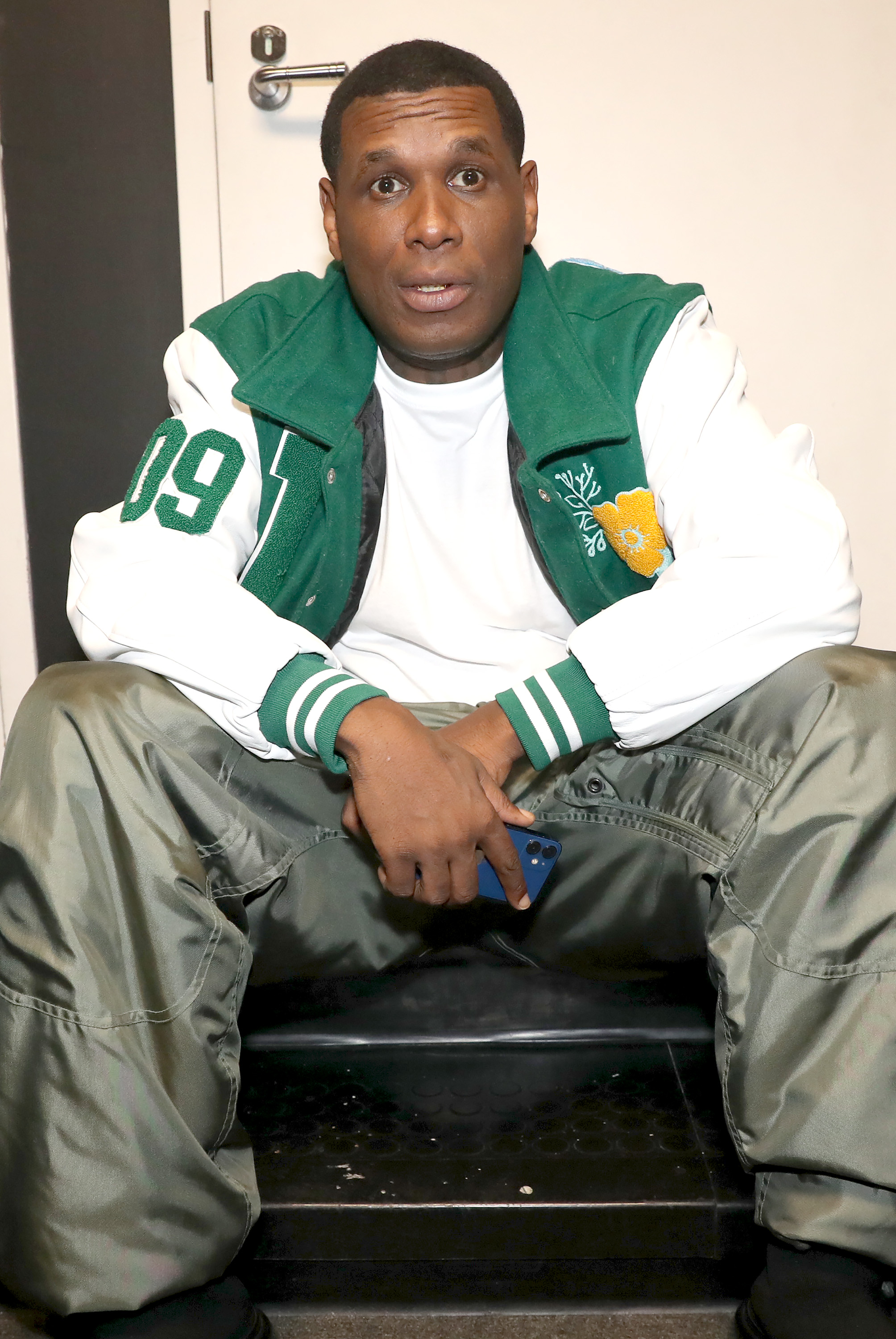 Jay Electronica backstage at Sony Hall on January 10, 2022, in New York City | Source: Getty Images