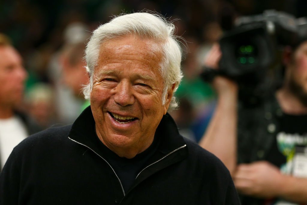 Robert Kraft at TD Garden on April 14, 2019 | Photo: Getty Images