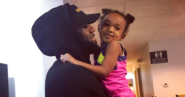 LeBron James' Daughter Zhuri Is All Smiles Rocking Pigtails & Denim ...