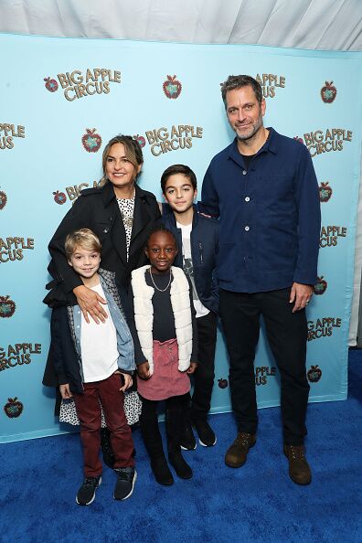 Mariska Hargitay, Peter Hermann and family attend the Opening Night of Big Apple Circus at Lincoln Center with Celebrity Ringmaster Neil Patrick Harris  | Getty Images