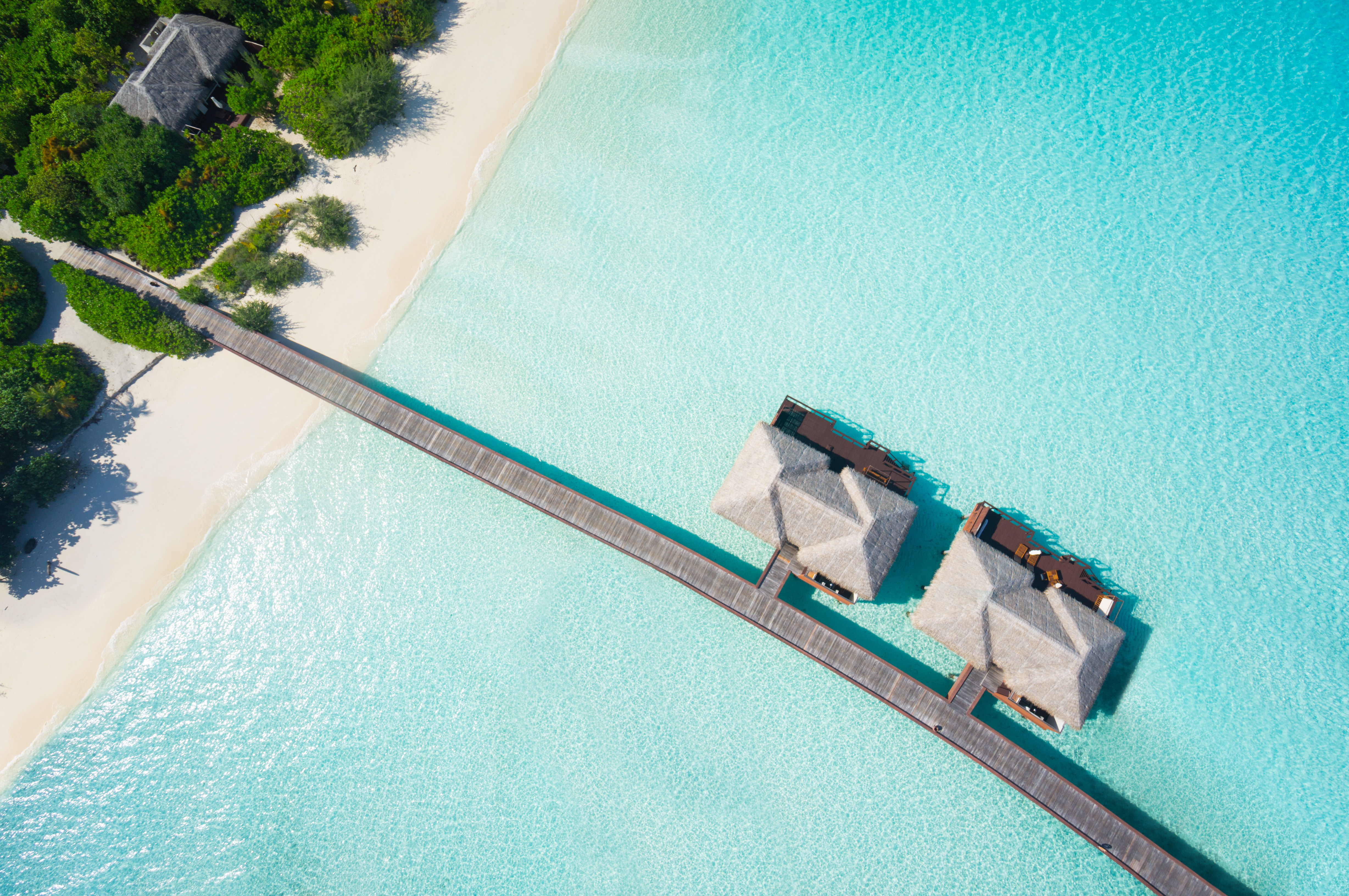 Tropical hideaway from above | Source: Getty Images