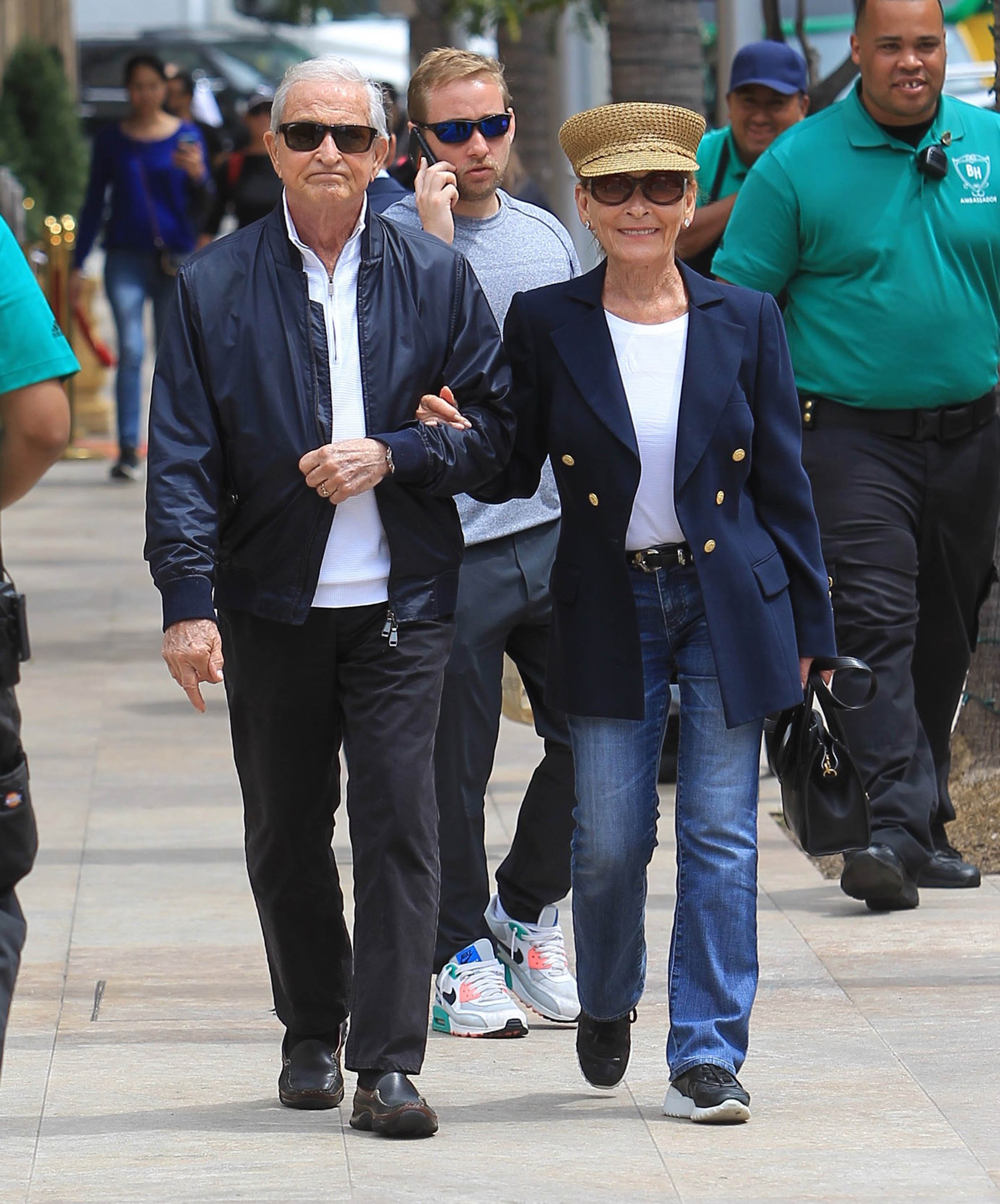Jerry and Judy Sheindlin seen on May 2, 2019, in Los Angeles, California | Source: Getty Images