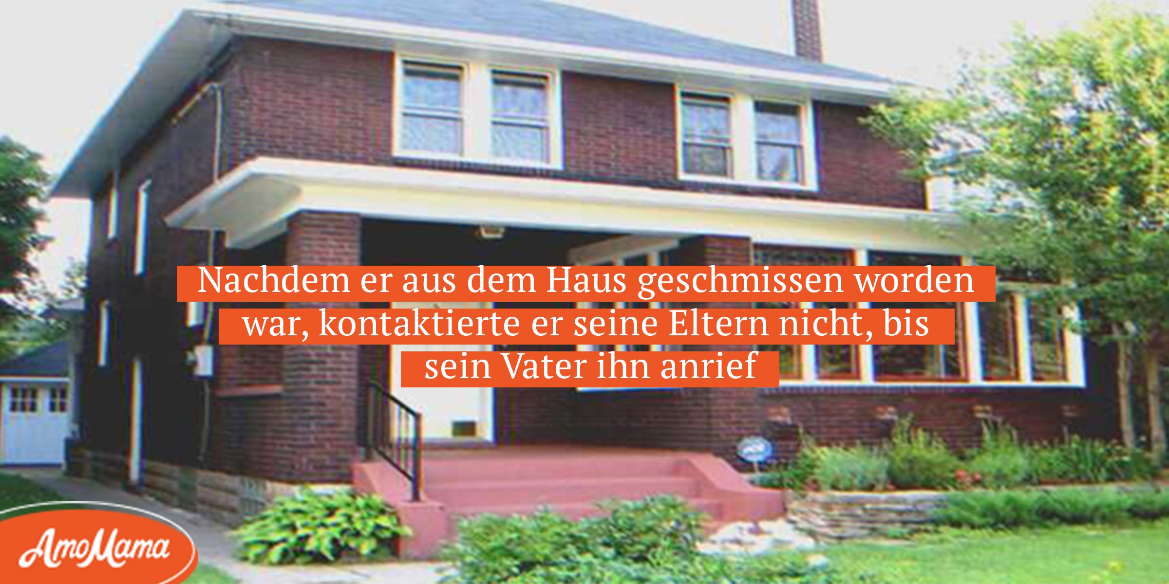 Eltern schmeißen Sohn nach dem Geburtstag raus, bitten ihn später aus um ihren Ruf