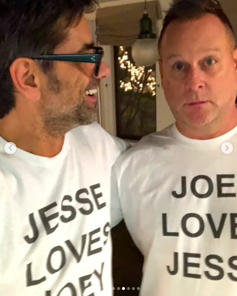 John Stamos and Dave Coulier posing for a picture, posted on November 14, 2024 | Source: Instagram/johnstamos