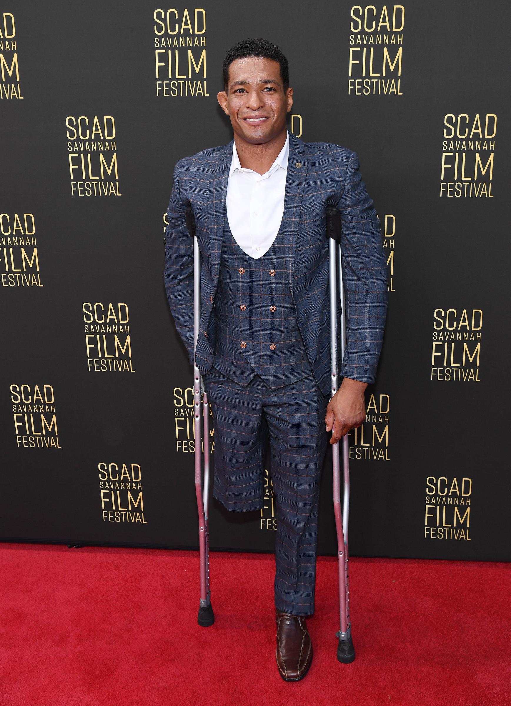 Anthony Robles at the 27th SCAD Savannah Film Festival in Savannah, Georgia on October 29, 2024 | Source: Getty Images