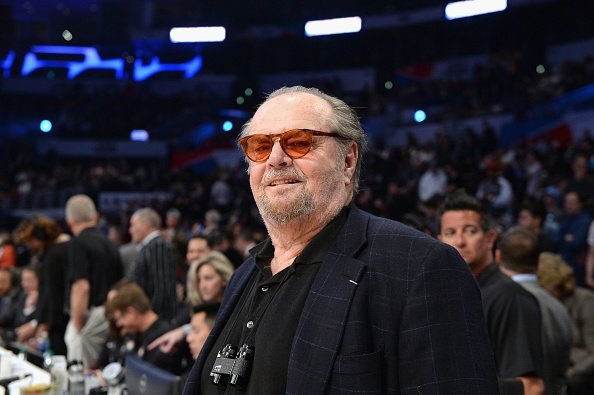 Jack Nicholson im Staples Center am 18. Februar 2018 in Los Angeles, Kalifornien | Quelle: Getty Images