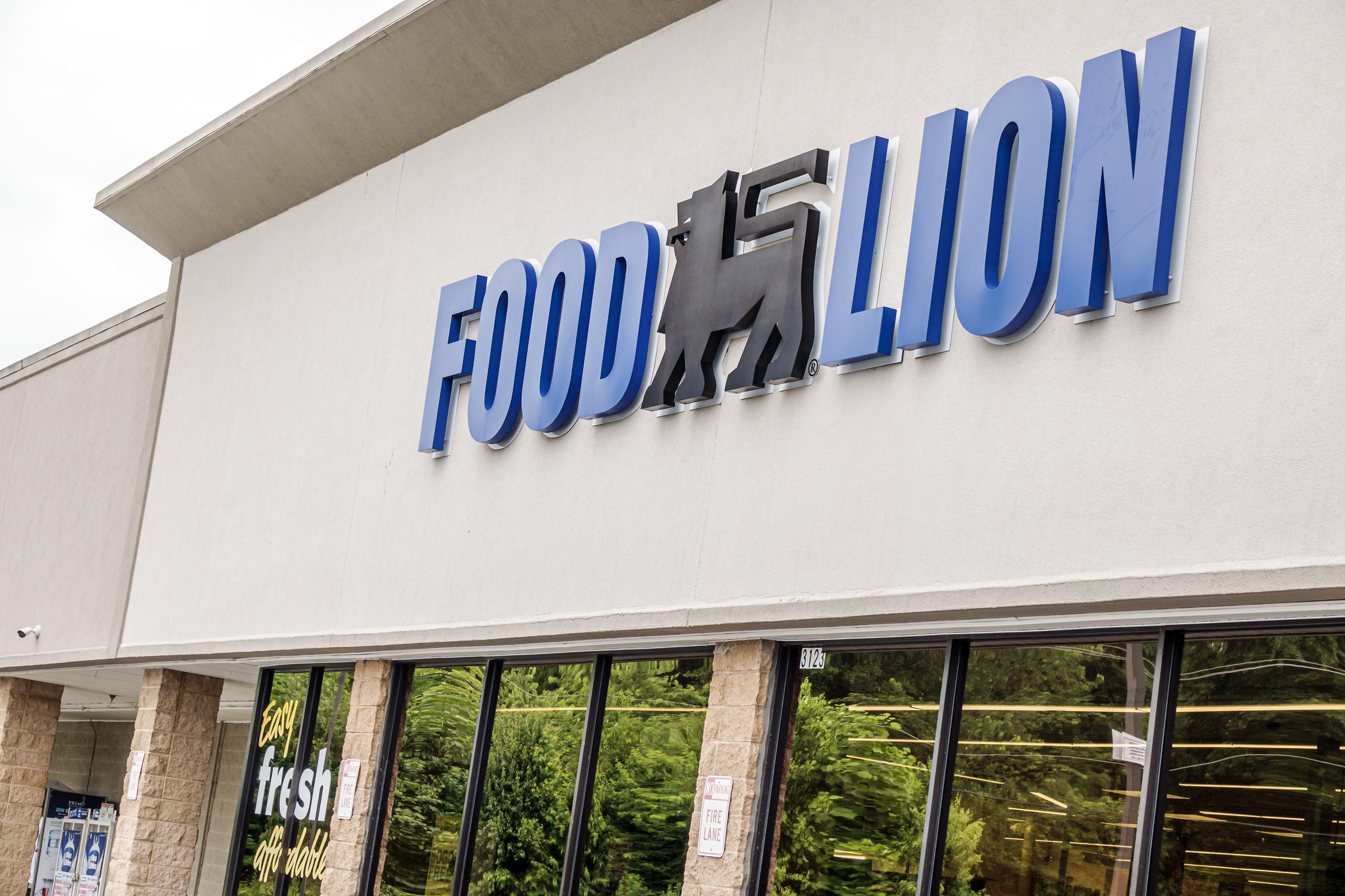 A Food Lion store in Gastonia, North Carolina in 2023. | Source: Getty Images