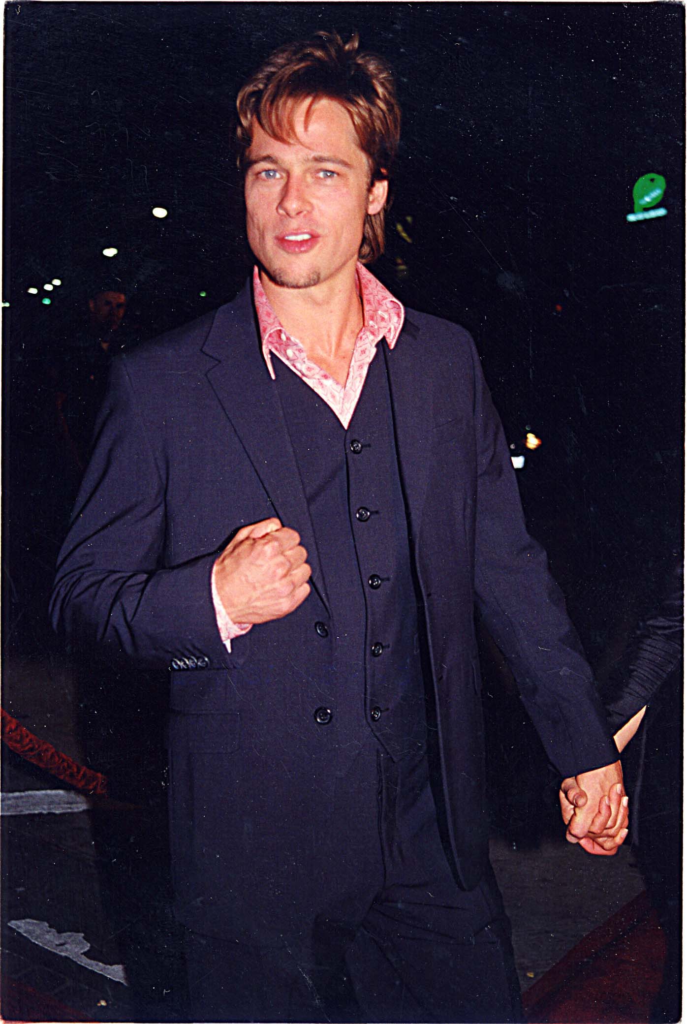 Brad Pitt during "Fight Club" Premiere in Los Angeles, California on September 9, 1999. | Source: Getty Images