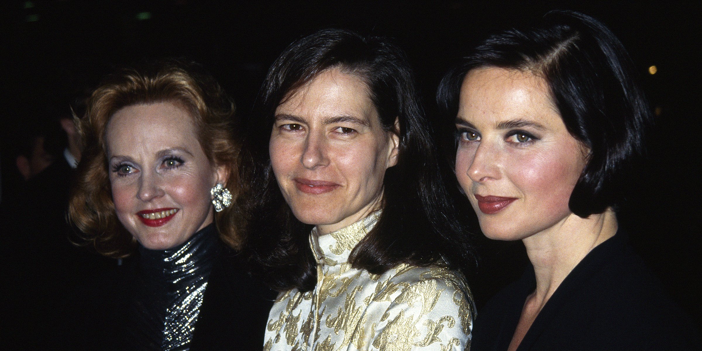 Pia Lindstrom, Isotta Rossellini, and Isabella Rossellini | Source: Getty Images