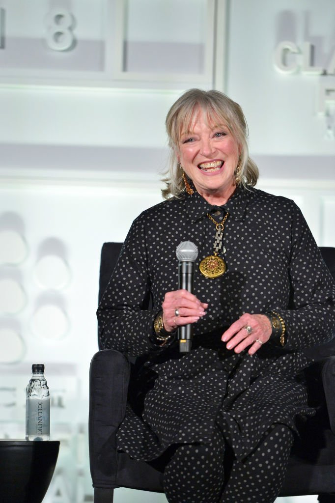 Actor Veronica Cartwright speaks onstage at the screening of "The Right Stuff" | Getty Images