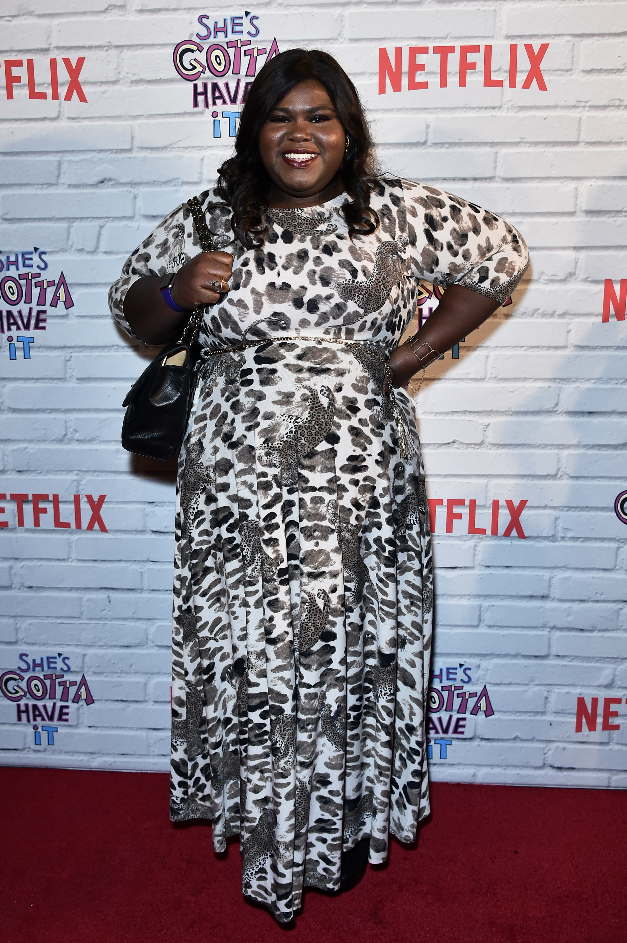 Gabourey Sidibe attends the premiere of "She's Gotta Have It," 2017 | Source: Getty Images