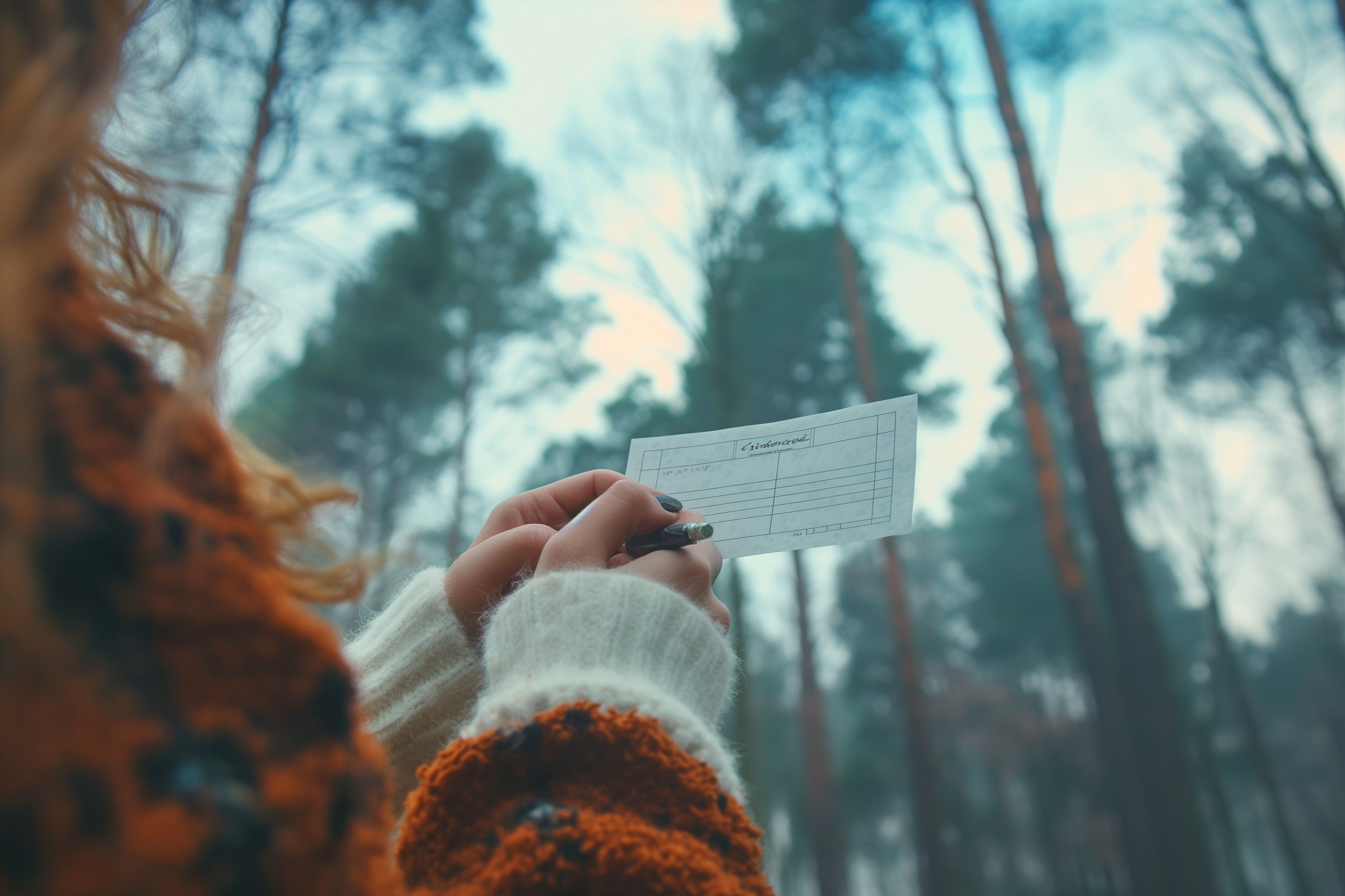 A woman writing a check | Source: Midjourney