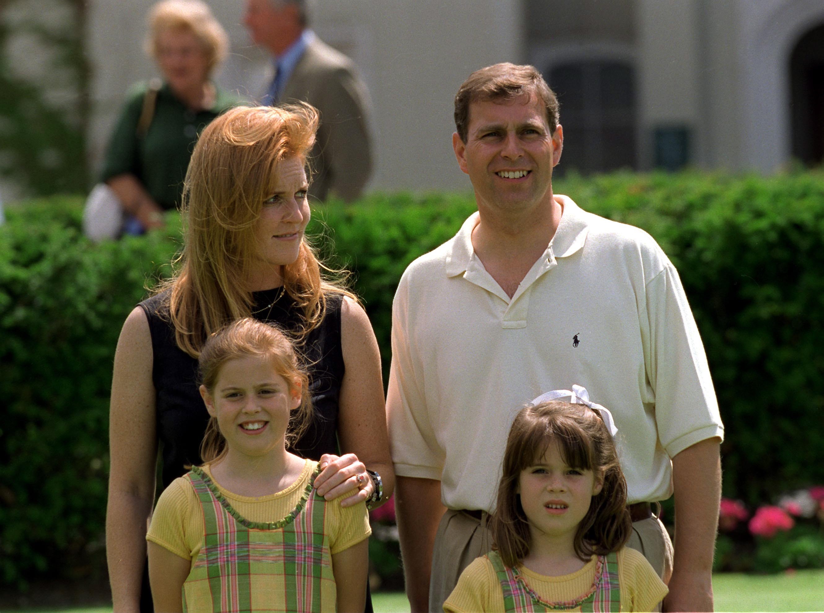  The Duke And Duchess Of York With Their Daughters, Princess Beatrice And Princess Eugenie, At Wentworth Golf Club For A Charity Golf Match In Aid Of Children In Crisis. | Source: Getty Images