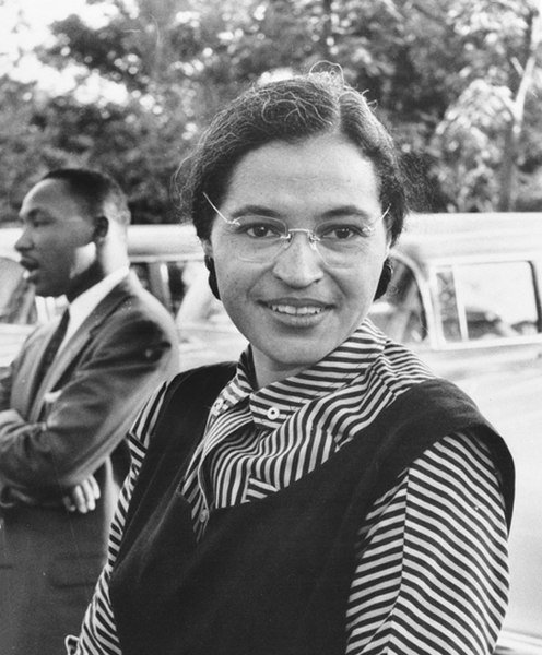 Rosa Parks/ Source: Wikimedia
