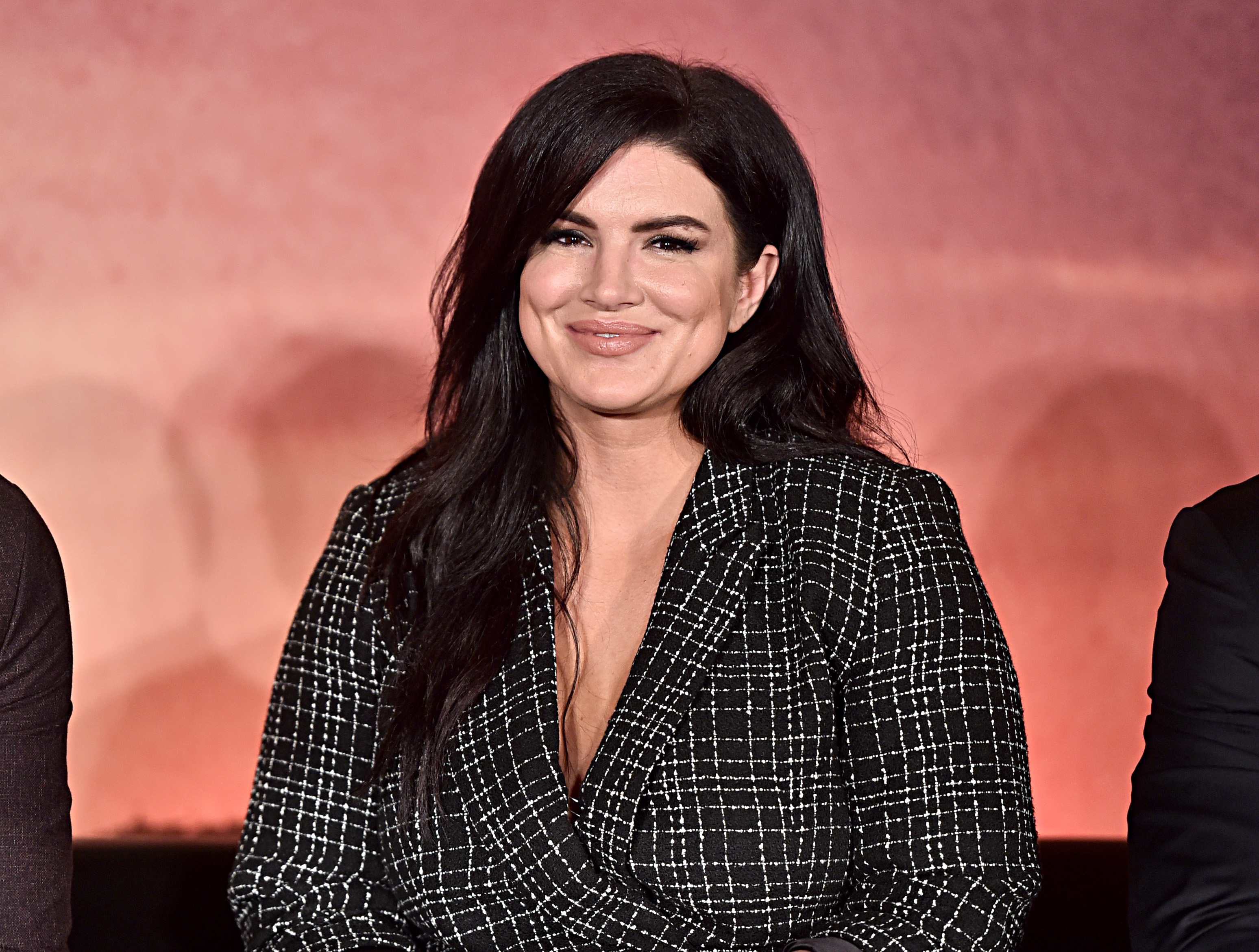 Gina Carano of Lucasfilm's "The Mandalorian" at the Disney+ Global Press Day in Los Angeles, California on October 19, 2019. | Source: Getty Images